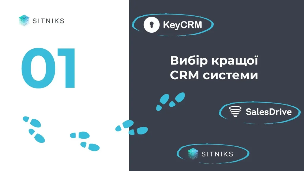 1 Шаг: Выбор лучшей CRM системы